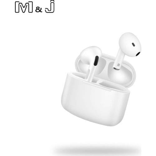 Original M&J Pro 6 wireless headphones TWS Bluetooth Earphones Touch Control Sport Headset Stereo Earbuds For lp40 Phone Android
