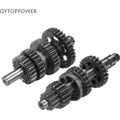 Lf150 Transmission Gear Box Main Counter Shaft kit For Lifan 150 150CC 1P56FMJ Horizontal Kick Starter Engines Dirt Pit Bikes