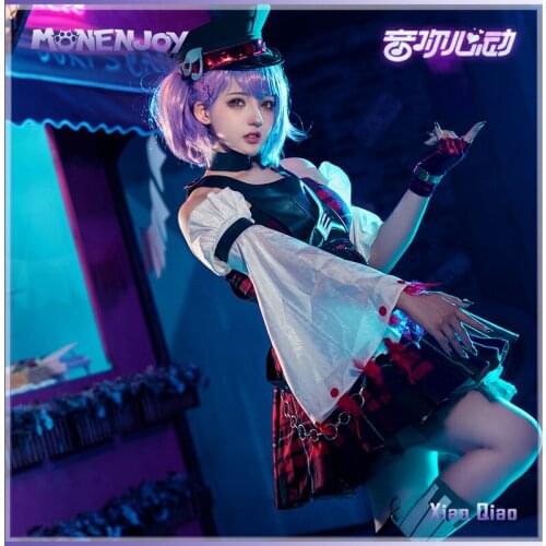 Monenjoy Honor of Kings Xiao Qiao Cosplay Costume 520 Valentines Day Skin Cos Sets