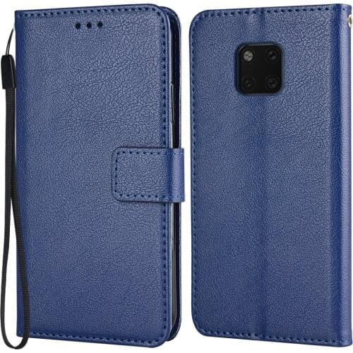 Wallet Leather Case for On Huawei Mate 20 Pro LYA-L09, LYA-L29 6.39''Flip Case for Mate 20 Pro Case for Huawei Mate20 Pro