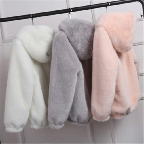 Lovepeapomelo Pink Fur Coats