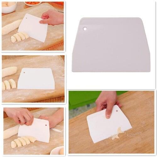 New Cream Smooth Cake Spatula Baking Pastry Tools Dough Scraper Kitchen Butter Knife Dough Cutter