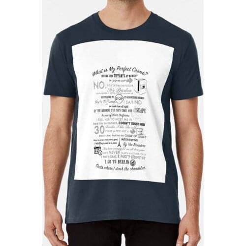 The Office : Dwights Perfect Crime T Shirt Office Dwight Schrute Perfect Crime Michael Dunder Mifflin Jim Halbert