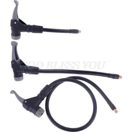 Car Inflator Hose Adapter Twist Lock Air Chuck with Air Hose Standard Fine Thread Car Air Compressor Pump Extension Pipe