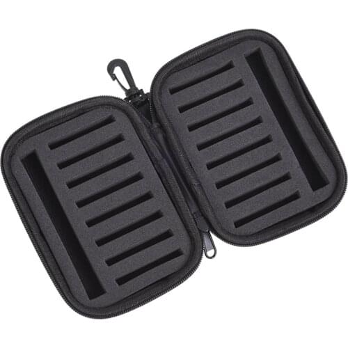 Portabale Fly Fishing Lure Spinner Spoon Bait Foam Box Trout Flies Fishook Fish Hook Hard EVA Storage Case Container Bag