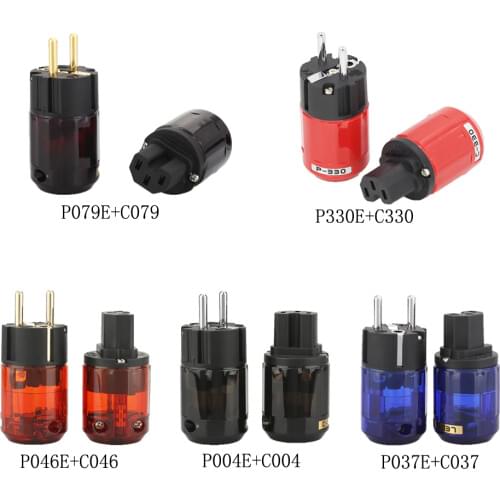High Quality Schuko P079 p330 p046 p004 p037 EU Power Plug ac power cord plugs