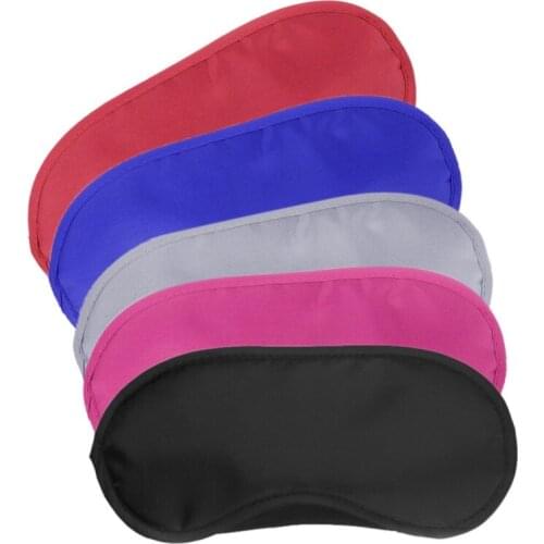 Eyeshade Eye Patch 5 Colors Travel Sleep Rest Sleeping Aid Mask Eye Shade Cover Comfort Blindfold Shield Hot
