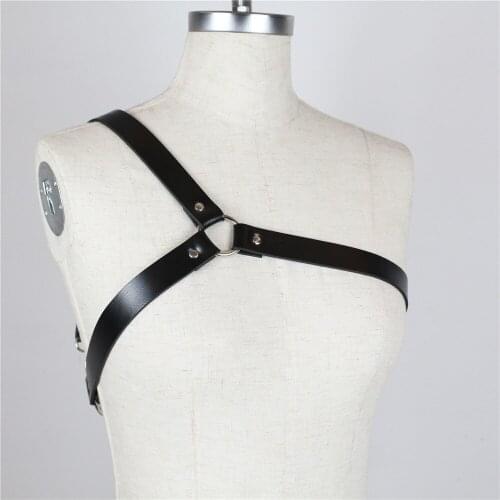 Woman Hot Lingerie Leather Chset Harness Sex Body Bondage Straps Punk Goth Erotic Accessories Sexy Cosplay Costume Sake Wear