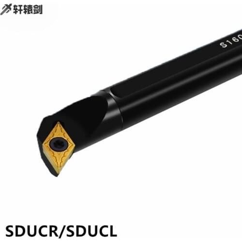 1PC S16Q SDUCR07 SDUCL11 SDUCR11 Turning Tool CNC Cutting DCMT