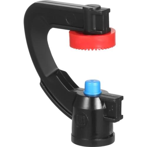 10pcs 360° Refractive Sprayer Water Sprinklers Spray Atomizer 360 Degree Rotating Micro Sprinkler Installation Drip Irrigation