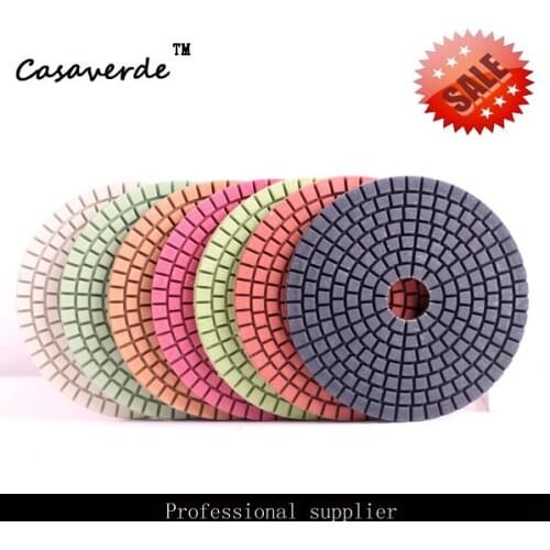 DC-BC02 new material 4 inch 100mm diamond concrete polishing pads for polishing concrete floor