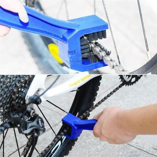 Auto Car Accessories Universal Rim Care Tire Cleaning Motorcycle Bicycle Gear Chain Clean Dirt Brush Cleaning Tool