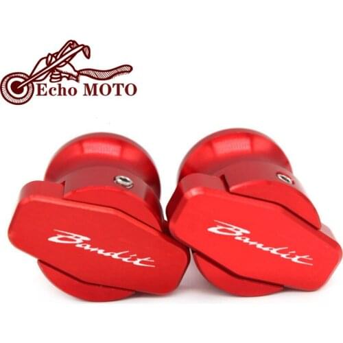 For SUZUKI BANDIT GSF 1250S 1250 1200 250 400 650 GSX650F CNC Motorcycle Frame Stands 8MM Screws sliders Swingarm Spools Slider