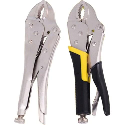 Multitool Pliers 10 Inch Carbon Steel Welding Tool Adjustable Straight Jaw C Clamp Locking Mole Vice Grips Pliers Multitools