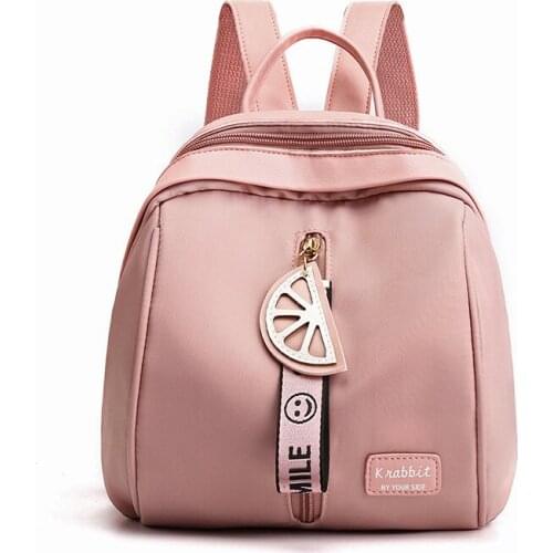 Fashion girl bag large capacity waterproof shell bag new simple and versatile Korean backpack