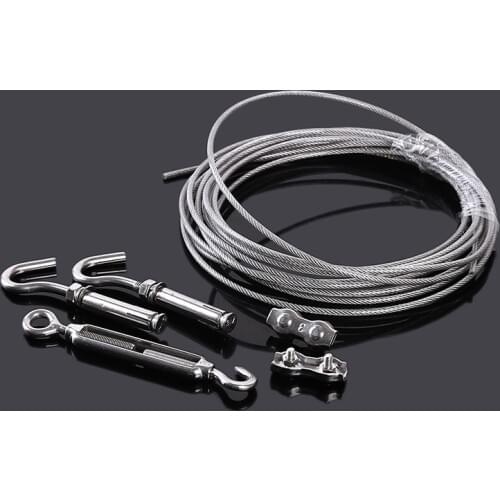 Wall Retractable Clothesline Stainless String Invisible Rope for Indoor Outdoor Hanging Laundry Dryer Clothes Organiser Rack