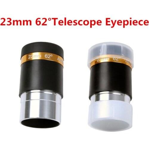 New 1.25* 31.7mm Wide Angle 62-Deg Telescope Eyepiece Lens 23mm Fully Coated for Astronomical Telescope