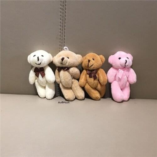 Size 7CM Approx. Little Bear 4Colors, Plush Stuffed Toy Doll , Decoration Gift Pendant