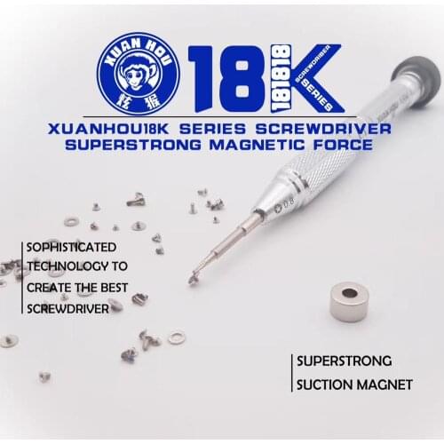XUANHOU 18K S2 screwdriver Germany imported Multi-function Opening Tool with Magnetic For Mobile Phone Disassemble Repair