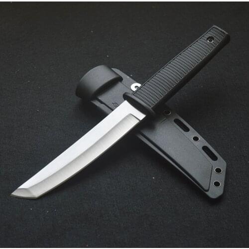 Samurai Sword Survival Tactical Knife Cold Stainless Steel Fixed Blade Tanto Military Katana Outdoor Camping EDC Defense Tool