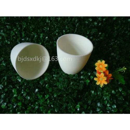 99.3% alumina crucible / 500ml / Arc-Shaped / corundum crucible / Al2O3 ceramic crucible / Sintered crucible