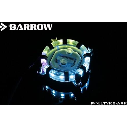 Barrow LTYKB-ARK for Intel socket LGA115x LRC RGB v2 Aurora Limited Edition CPU cooler 0.4MM microcutting micro waterway