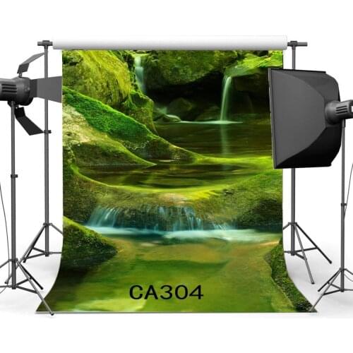 Seamless Photography Backdrops Fairy Tale Waterfall Scenery Personal Portraits Photo Backgrounds Studio PropsCA304