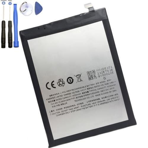BT61 Phone Battery BT 61 BT-61 ForMeizu M3 Note L681C L681H L681Q Dual SIM Rechargeable Replacement Battery +Tools