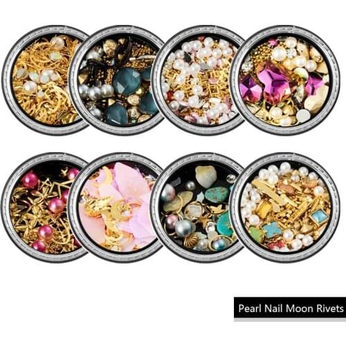 DIY Crystal Glitter Rhinestone Stone 3D Nail Art Decoration Gems Charms Nails Jewelry Accessories