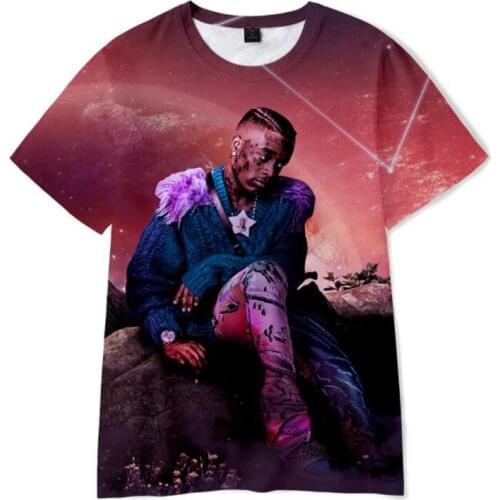 Hit Rapper LIL UZI VERT T Shirt Camisetas Hombre 3D Printed Harajuku Short Sleeve Hiphop T-shirt Shirt Homme Streetwear Tops
