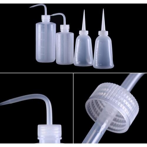 Hot 1pcs Practical White Tattoo Art Makeup Accesories Bottles Tattoos Green Soap Wash Clean Squeeze Diffuser Refillable Bottle