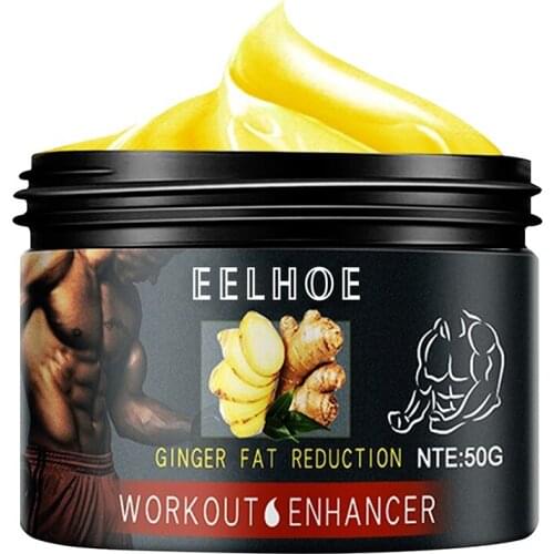 Ginger Fat Burn Cream Abdominal Muscle Anti-Cellulite Slim Loss Weight Body Shaping Massage Cream Skin Firming 30g/50g