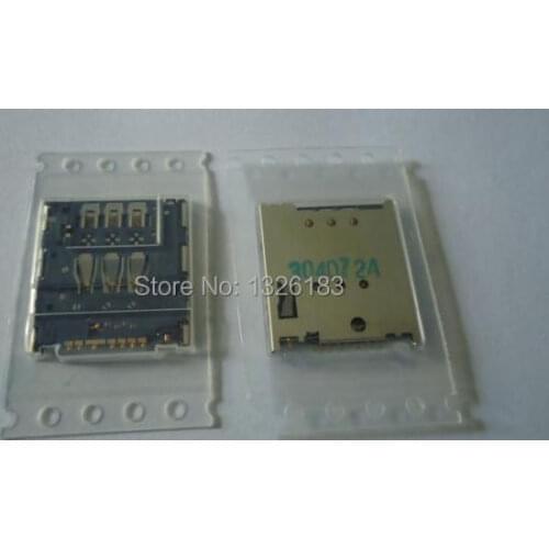 100pcs/lot ,Original new Sim Card Reader holder socket slot for Motorola for MOTO G XT1028 XT1032 XT1033 XT1035 on board