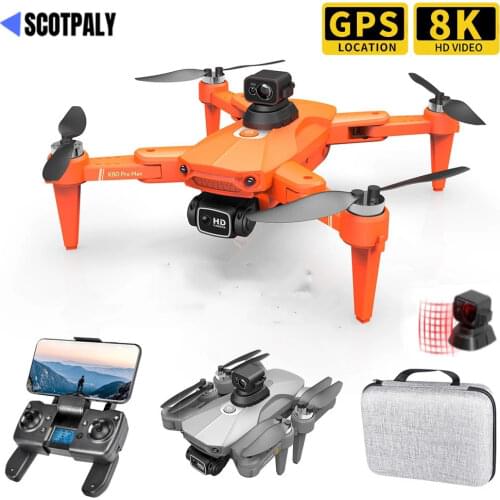 New K80 PRO GPS Drone 5G 8K Dual HD Camera Professional Aerial Photography Brushless Motor Foldable Quadcopter RC Distance1200M