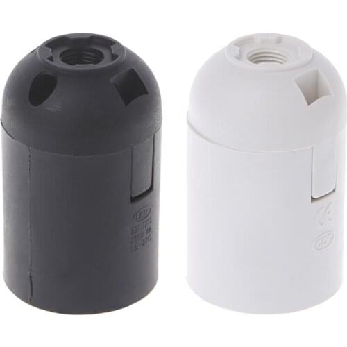 E27 Edison Lamp Bulb Holder Socket White/Black Pendant Ceiling Light Vintage Wholesalse