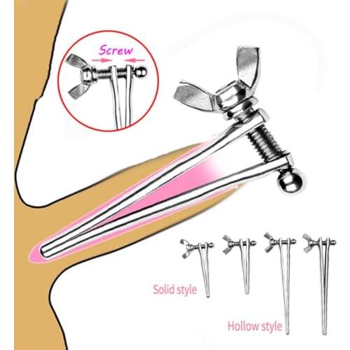 Adjustable Metal Horse Eye Dilator Penis Stimulator Insert Sounding Rod Urethral Expand Bdsm Male Masturbation Chastity Sex Toys