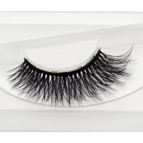 Visofree Scarlett Beauty mink eyelashes 3D MINK False Eyelashes Messy Cross Dramatic Fake Eye Lashes Professional Makeup Lashes