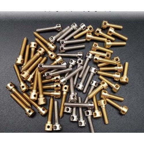 Piano keyboard staples, copper and steel keyboard adjustment accessories