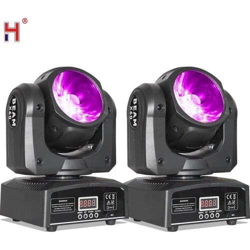 60W Led Rgbw 4In1 Beam Moving Head Light Dj Controller Super Bright Led Spot Light Dmx Control Stage Lighting