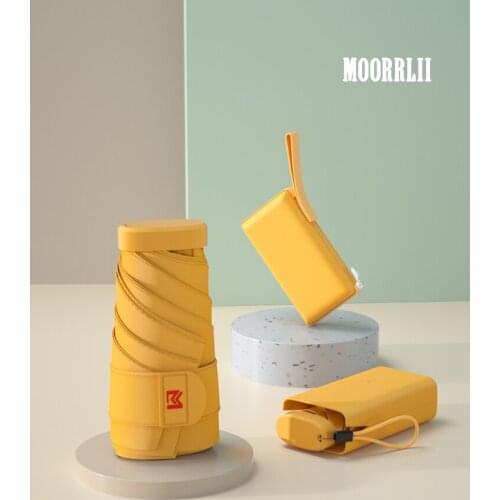 Sun Umbrella Female Summer Mini Sun Umbrella UV Protection Capsule Umbrella Small Umbrella Sunny Rain Portable Parasol