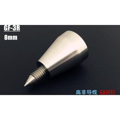 6pcs GAOFEI speakers stainless steel shock-absorbing feet (8mm)