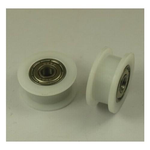 SWMAKER 3D printer accessories 10 pcs * delrin POM smooth H type TIMING BELT IDLER PULLEY H wheel 5/8 mm bore REPRAP DIY PRUSA