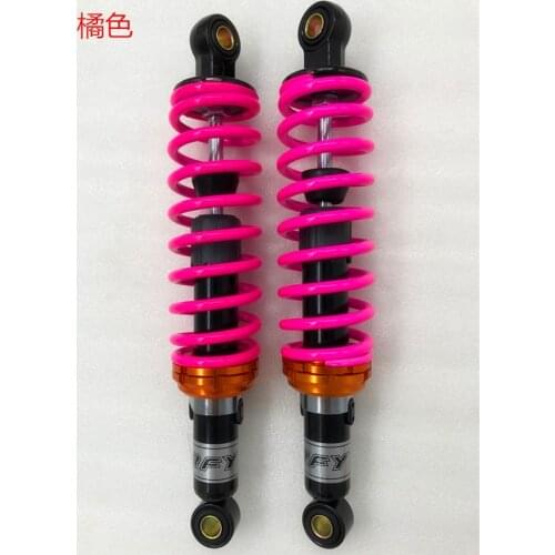 7mm Spring 12.5 "320mm Motorcycle Shock Absorber for Honda Yamaha Suzuki Motorcycle Rear Wheels Four Wheels rose Red