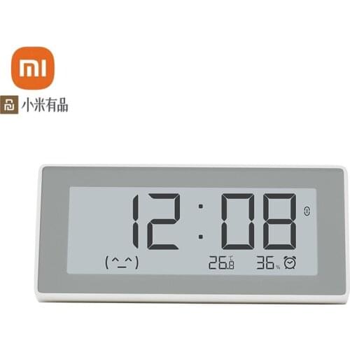 Xiaomi youpin digital clock LCD display digital clock hygrometer precision thermometer temperature humidity sensor smart clock