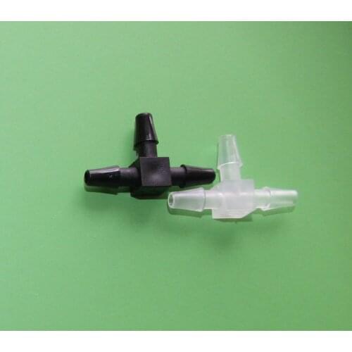 Fai6 T-Three way tube connectors printer parts black
