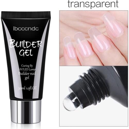 30ml Quick Shaping Nail Art Builder Gel Multifunctional Liquid Fast Dry Nail Art Design Extension Gel Polish Manicure Decoration