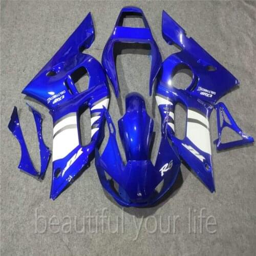 Hot Sales,R6 1998 1999 2000 2001 fairing kit For Yzf R6 98-02 Bike Blue Bodywork fairingBBF