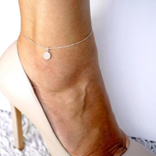 Fashion jewelry classic simple sequins exquisite lady Anklet