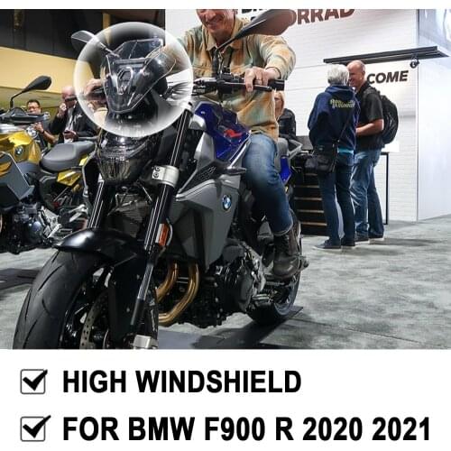 NEW Motorcycle Accessories F900R Front Windshield Windscreen Airflow Wind Deflector For BMW F 900R F900 R