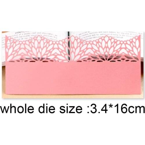 Metal cutting dies cut die mold pierced stripe frame decoration Scrapbook paper craft knife mould blade punch stencils dies